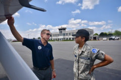 O-flight pre-flight inspection