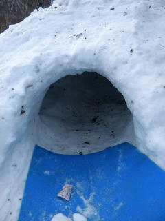 Alaska Snow Cave