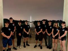 DC Group photo at Reflecting Pool