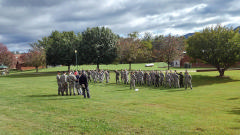 group in field