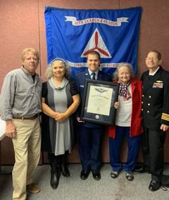 Cadet Normile & family