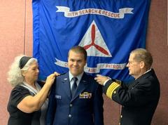 Cadet Normile is pinned