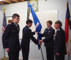 cadets pass flag
