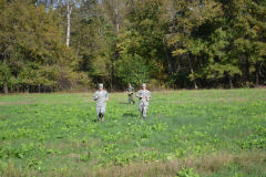 Cadets in field