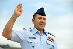 Col Bailey takes CC's Oath