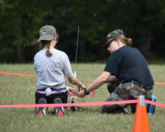 Girl Scout rocket launch