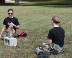 Bottle rocket launch