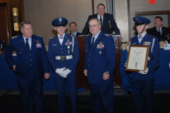 Cadet Maxfield receives Silver Medal
