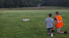 Cadets launch rocket