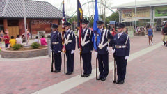 NC 162 Color Guard.
