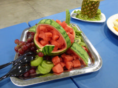 Watermelon airplane