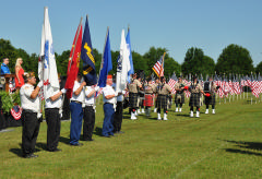 Honor Guard and Pipes and Drums band