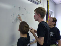 Cadets learn CAP grid system